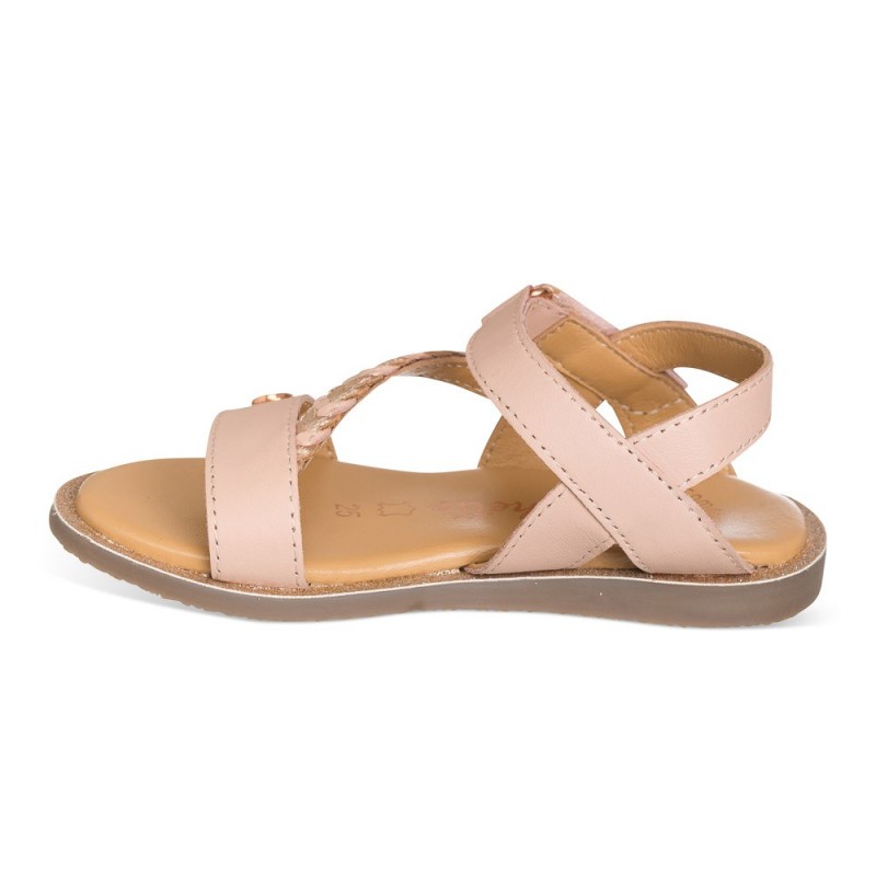 Chetto Sandalia color rosa para NIÑA confeccionada en piel Solo queda un día