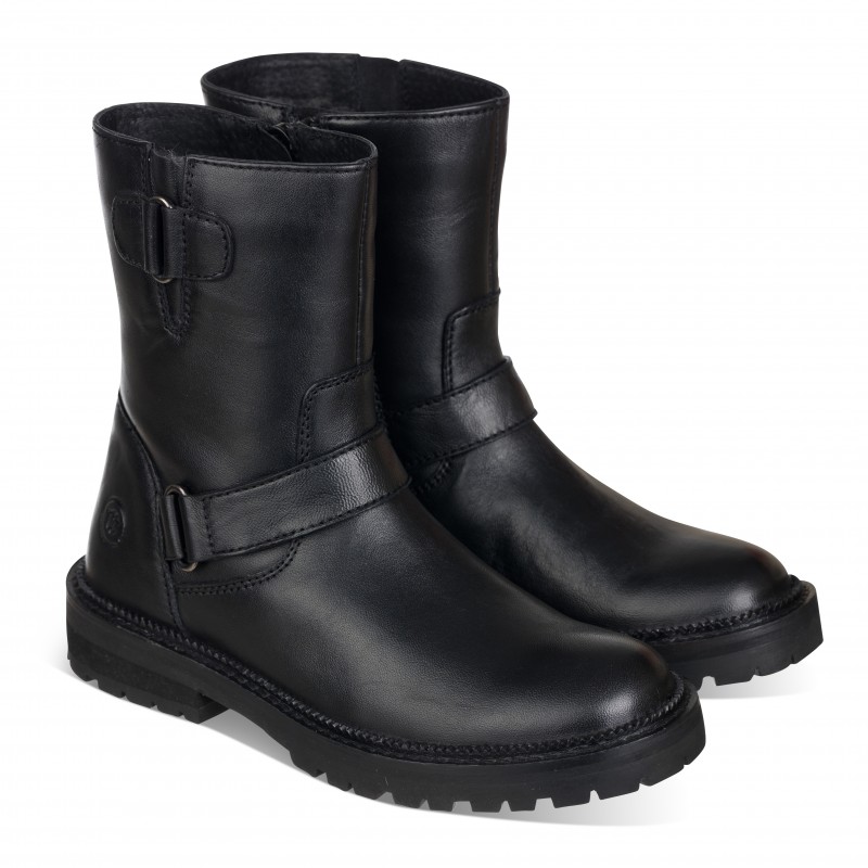 Chetto Bota campera en piel Envío internacional gratuito