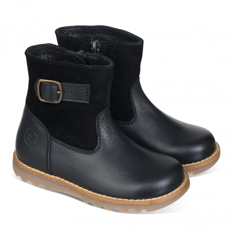 Chetto Botin campero en piel Precios de Black Friday