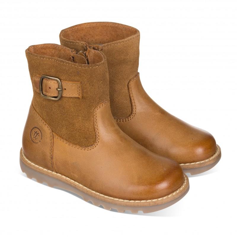 Chetto Botin campero en piel En oferta