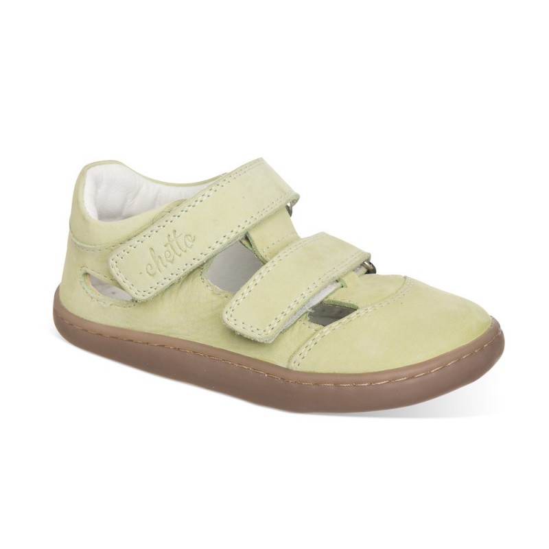 Chetto Cangrejera Barefoot azul para Niños confeccionada en piel y 100% respetuosa Los más vendidos