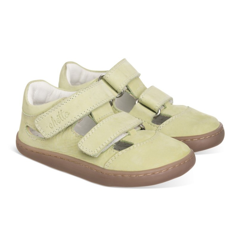 Chetto Cangrejera Barefoot azul para Niños confeccionada en piel y 100% respetuosa Los más vendidos