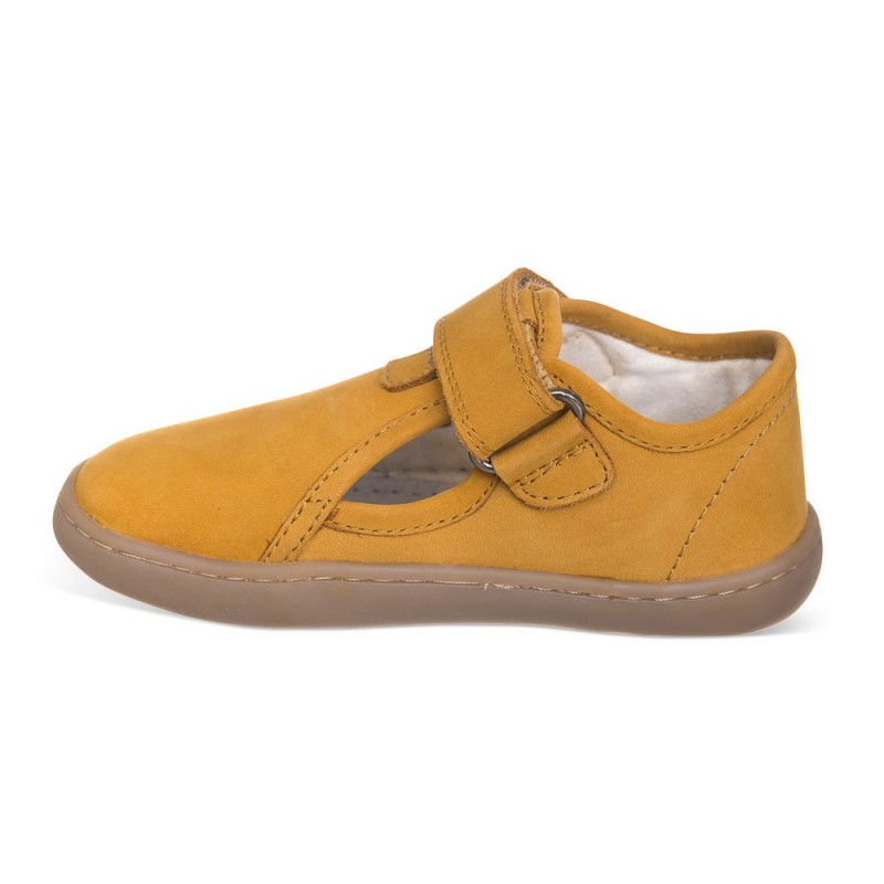 Chetto Cangrejera Barefoot camel para Niños confeccionada en piel y 100% respetuosa Ventas relámpago