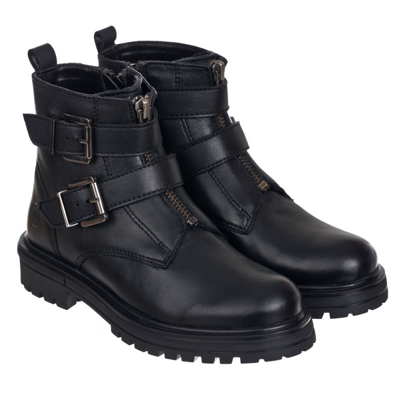 Chetto Botin con hebillas - tipo Motera Ofertas especiales