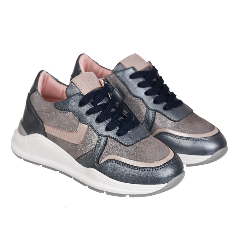 Chetto Sneaker de piel con cremallera lateral Los más vendidos
