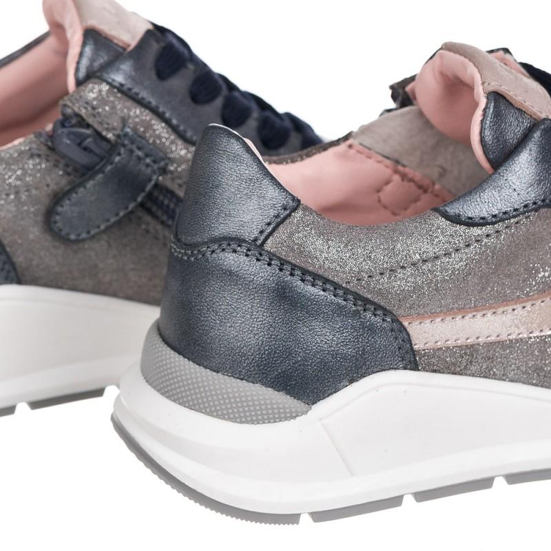 Chetto Sneaker de piel con cremallera lateral Los más vendidos