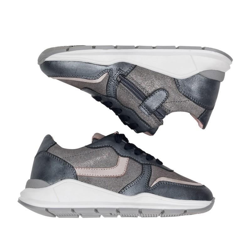Chetto Sneaker de piel con cremallera lateral Los más vendidos