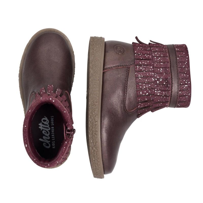 Chetto Botin flecos en piel Rebajas top