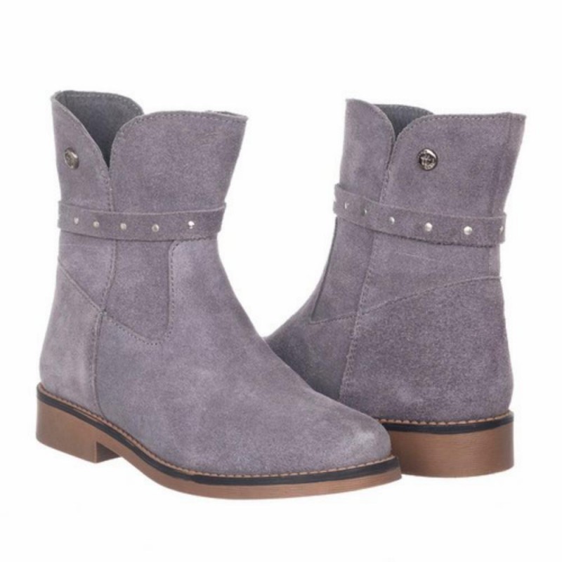 Chetto Media Bota en piel para niñas Promoción trimestral