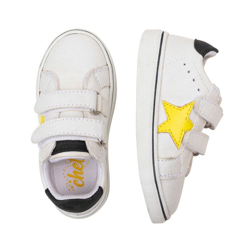 Chetto Deportivo Estrella. Velcro Amarillo En línea