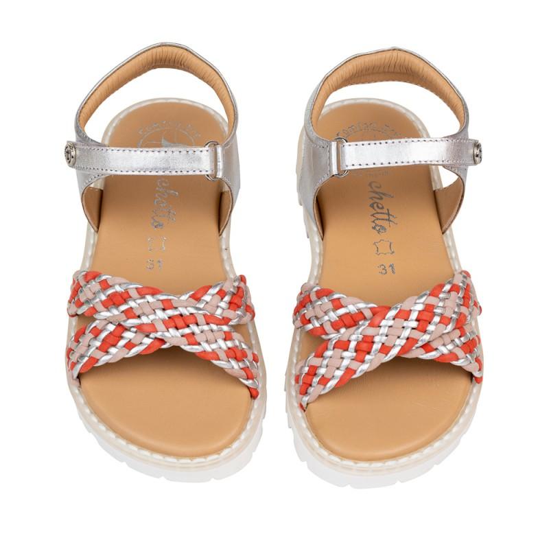 Chetto Sandalia Sport Piel Natural. Velcro/Trenza Descuentos del mes