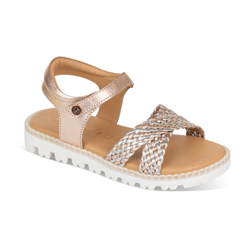 Chetto Sandalia Sport Piel Natural. Velcro/Trenza Oferta exclusiva