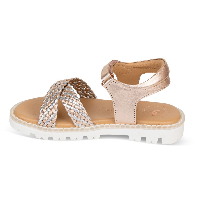 Chetto Sandalia Sport Piel Natural. Velcro/Trenza Oferta exclusiva