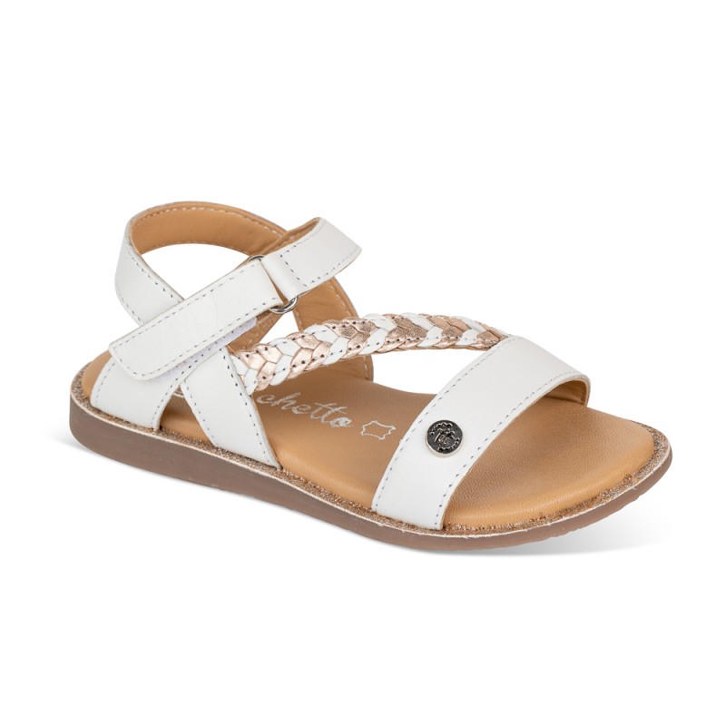 Chetto Sandalia Hawai Piel Cabra. Velcro/Trenza Venta caliente