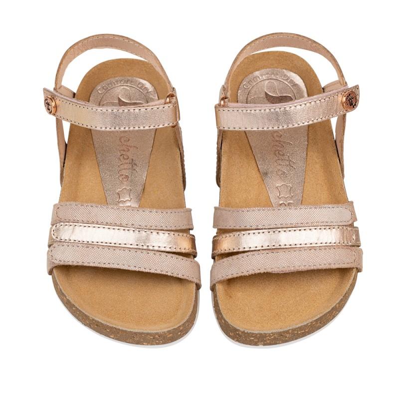 Chetto Sandalia Bios Piel Cabra. Velcro/Tiras Gran oferta