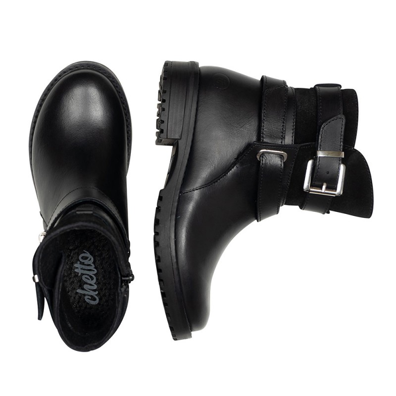 Chetto Botin para niña 100% piel Rebajas top