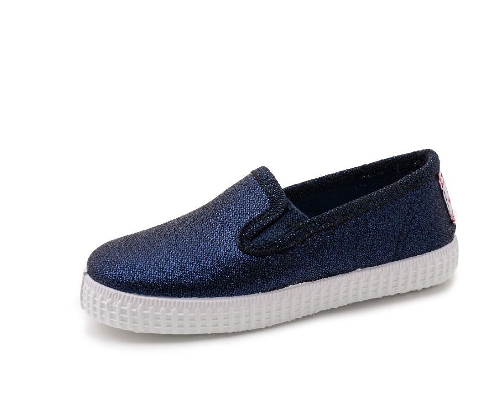 Cienta Zapatilla Slip-on Metalizado Rebajas de fin de temporada