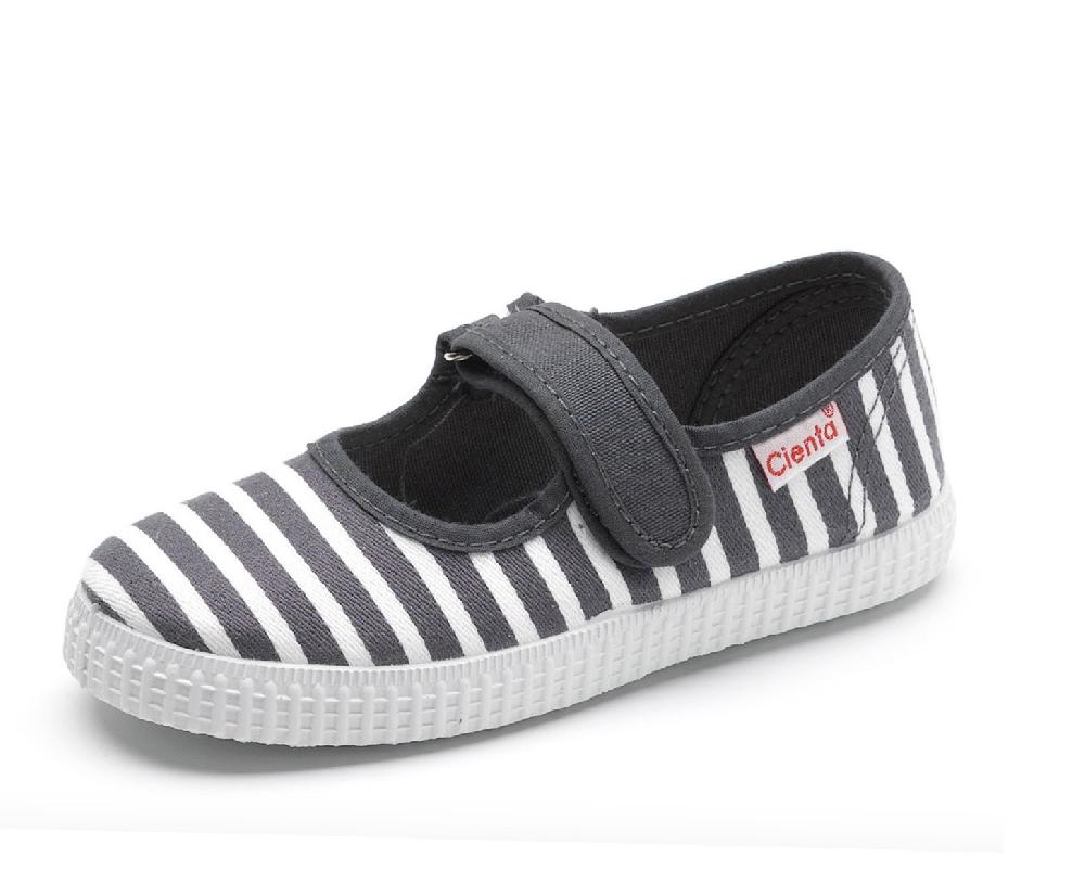 Cienta Merceditas Velcro Rayas En línea