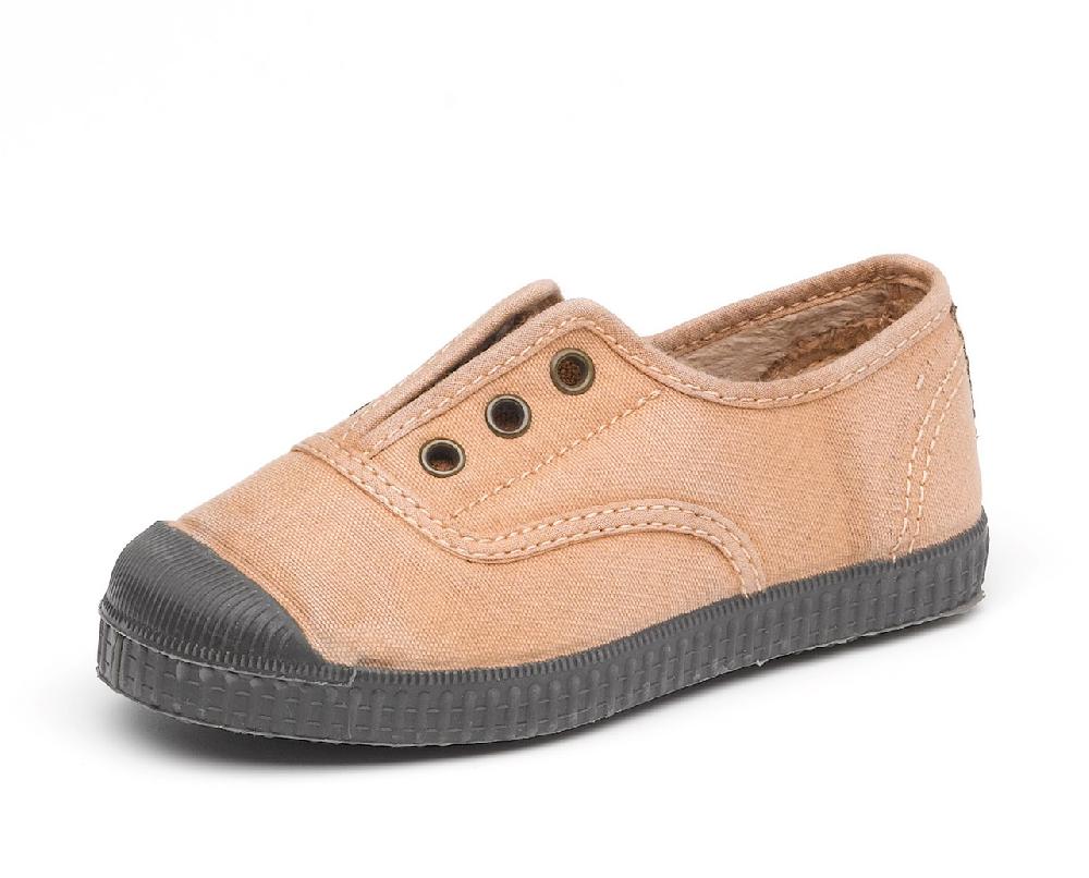 Cienta Zapatilla Ingles Efecto Desgastado Pelo Última moda