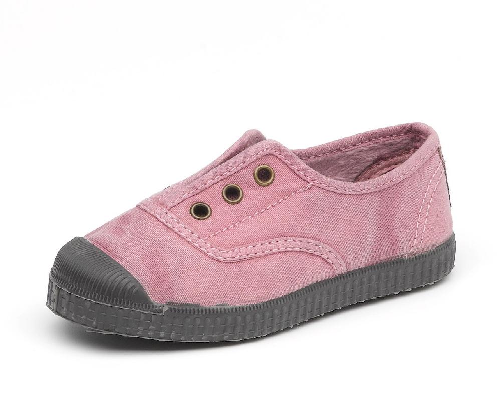 Cienta Zapatilla Ingles Efecto Desgastado Pelo Última moda