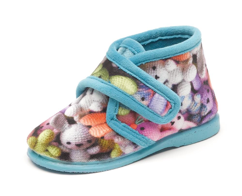 Cienta Zapatilla para Casa Velcro Estampada En línea