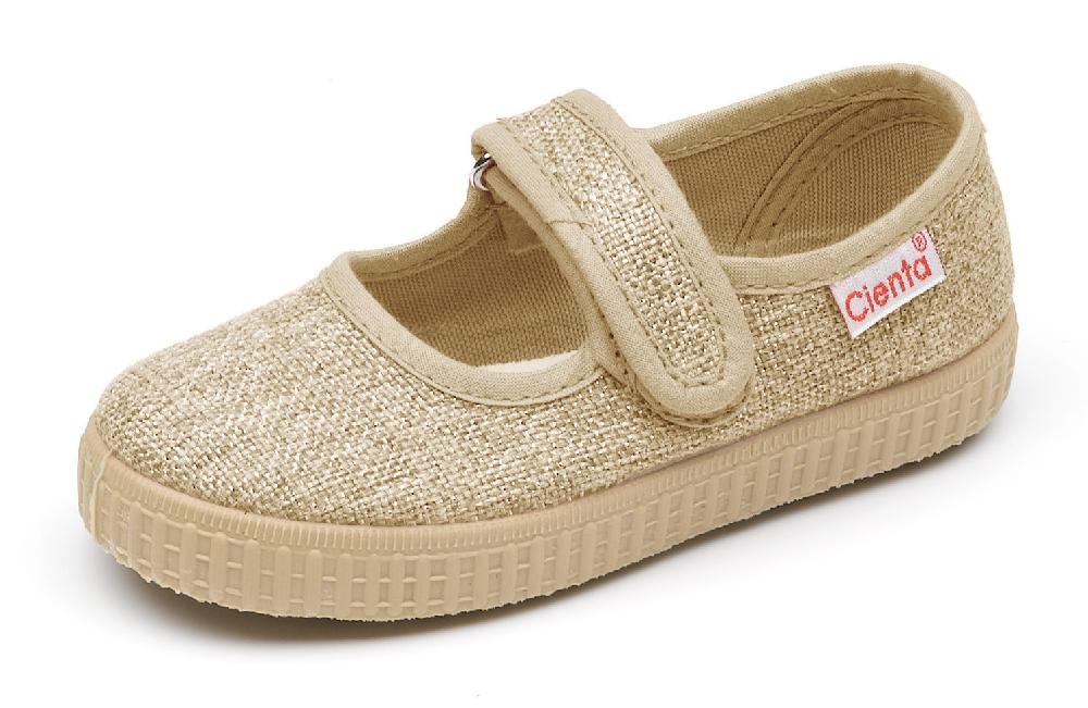 Cienta Merceditas Velcro Suela Caramelo Tienda de fábrica