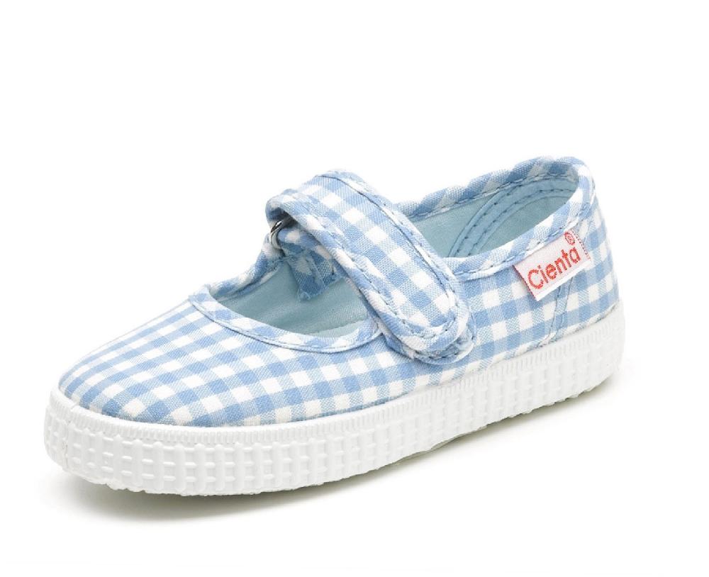 Cienta Merceditas Velcro Cuadros Vichy Oferta exclusiva