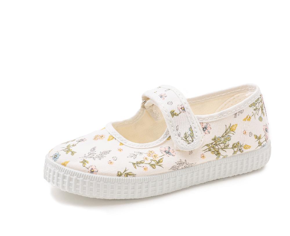 Cienta Merceditas Velcro Flores Descuento por venta flash