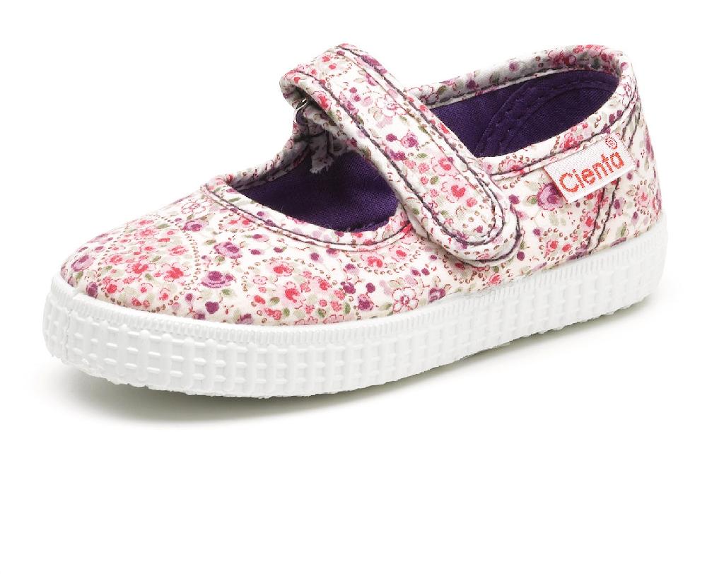 Cienta Merceditas Velcro Flores Venta caliente