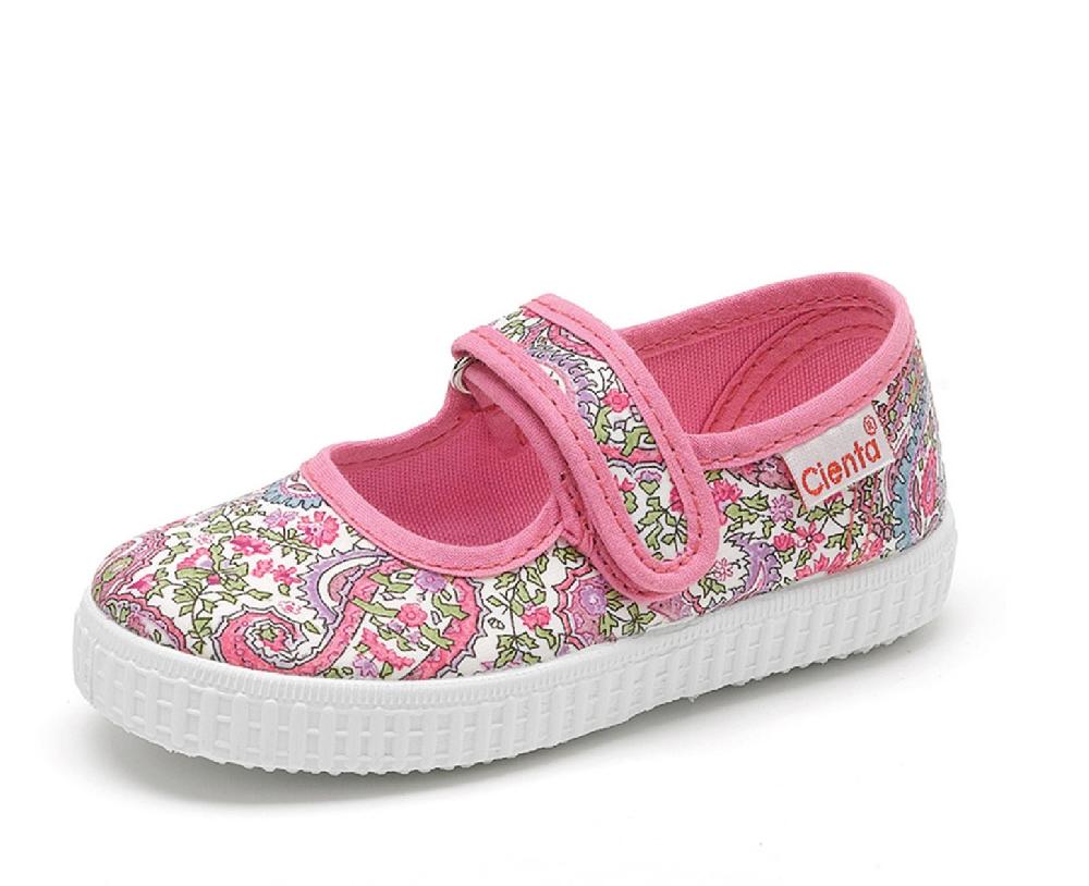 Cienta Merceditas Velcro Flores Liberty Mejor oferta