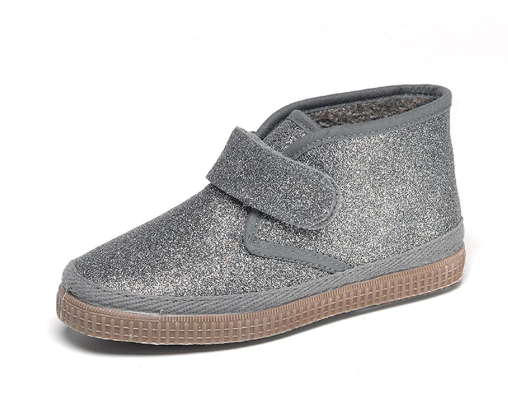 Cienta Bota Safari/Pisacacas Velcro Brillantina Solo queda un día