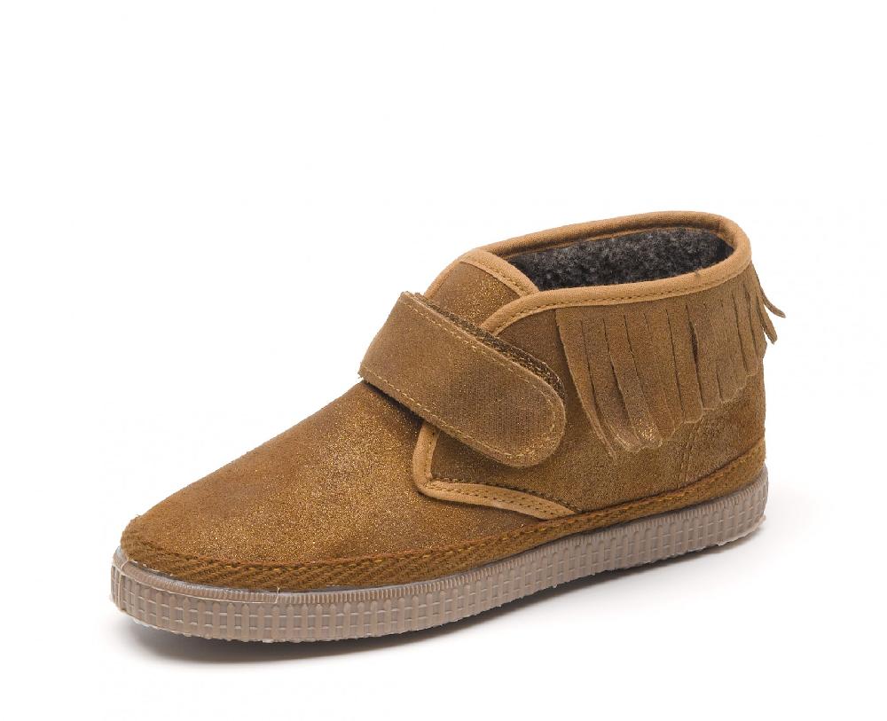 Cienta Bota Safari/Pisacacas Velcro Indi Metalizada Tienda de fábrica