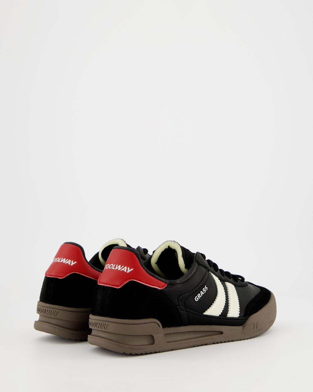 Coolway GRASS BLACK LEATHER HOMBRE ÚLTIMAS EDICIONES