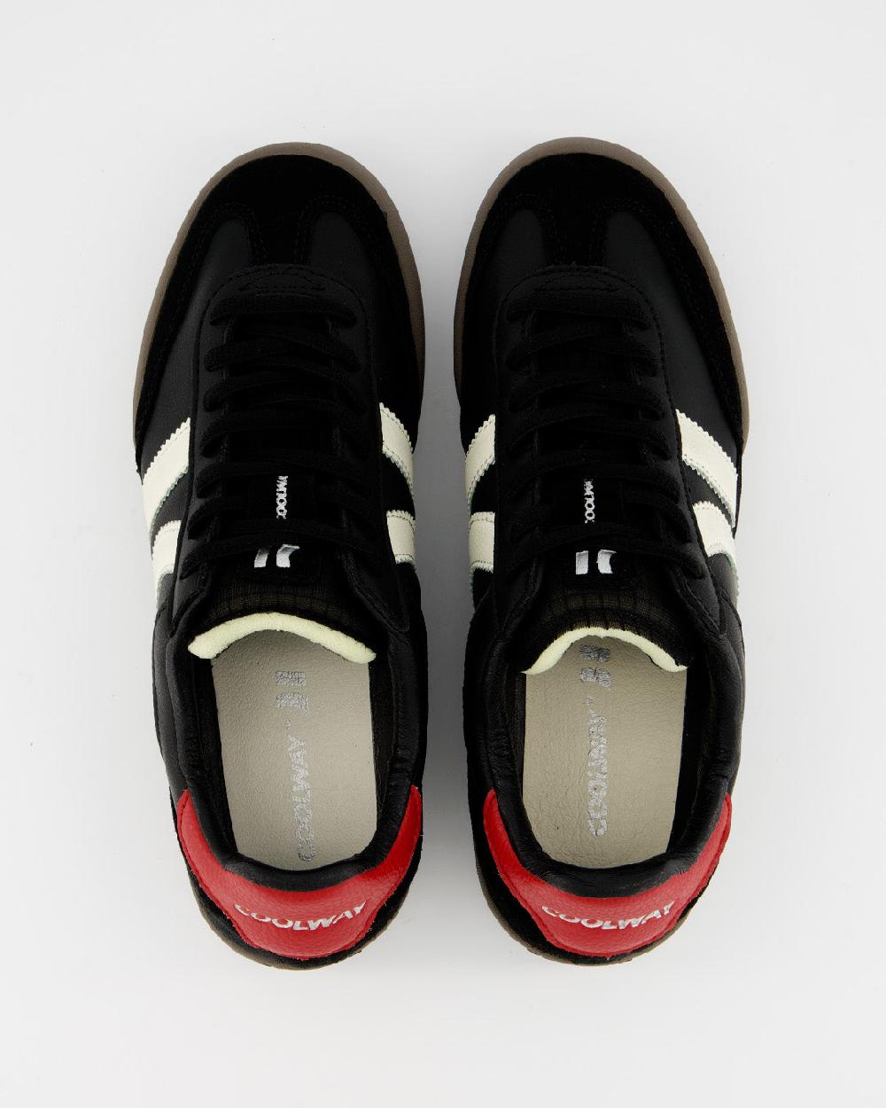 Coolway GRASS BLACK LEATHER HOMBRE ÚLTIMAS EDICIONES