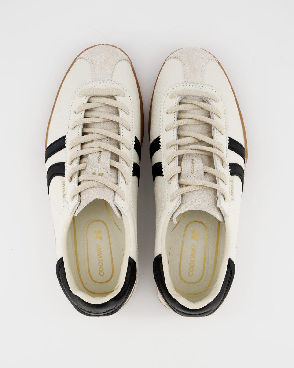 Coolway MILE WHITE LEATHER HOMBRE Oferta especial de fábrica