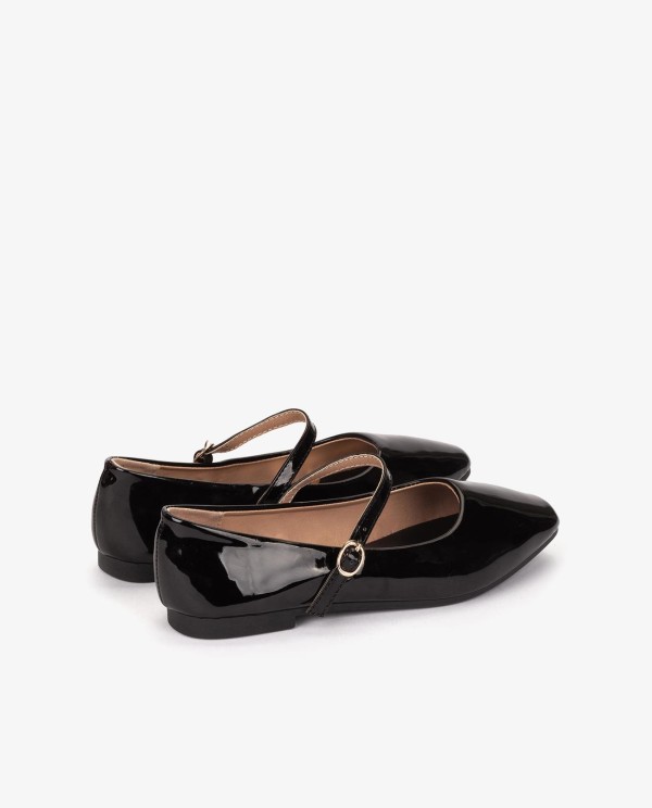 Cuplé BAILARINA TECNOPIEL CON CORREA EN COLOR NEGRO Ofertas