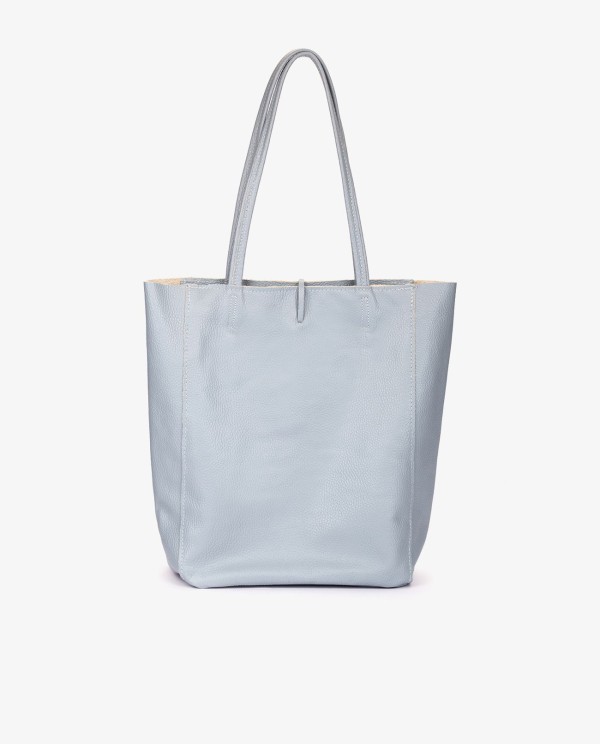 Cuplé SHOPPER VERTICAL PIEL AZUL Últimos 3 días