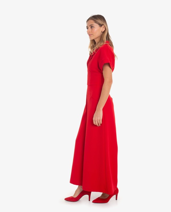 Cuplé MONO ROJO MANGA CORTA Y CREMALLERA Oferta exclusiva
