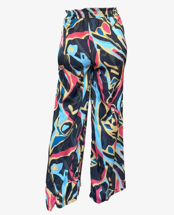 Cuplé PANTALON RECTO SEDÍN ESTAMPADO ARTIST Descuento por venta flash