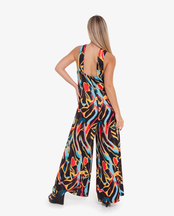 Cuplé MONO HALTER PUNTO ESTAMPADO ARTIST Ofertas especiales