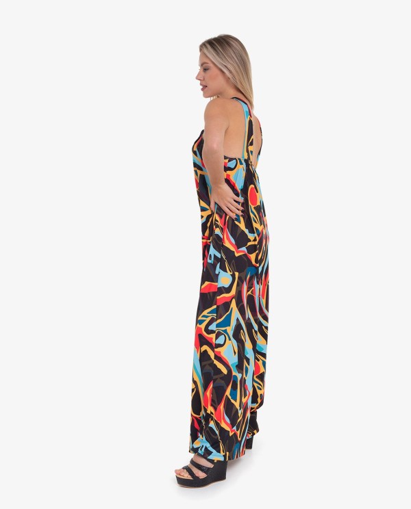 Cuplé MONO HALTER PUNTO ESTAMPADO ARTIST Ofertas especiales