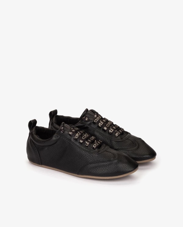 Cuplé ZAPATILLA NEGRA DE TECNOPIEL ESTILO GOLF Oferta especial de fábrica