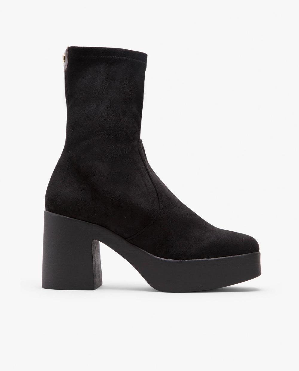 Cuplé BOTIN PLATAFORMA ULTRASUEDE STRECH NEGRO Ofertas de temporada