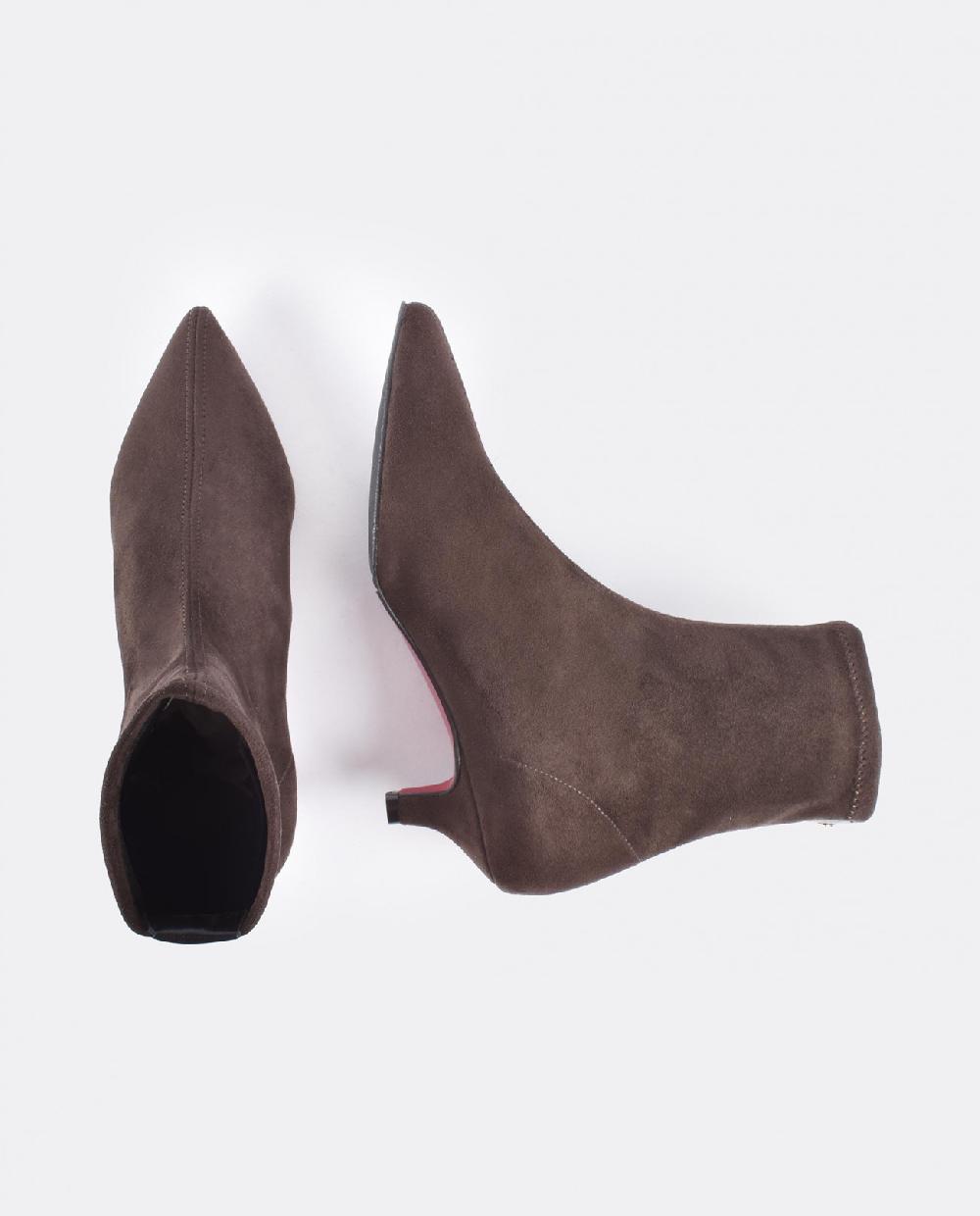 Cuplé BOTIN LICRA TACON BAJO ULTRASUEDE STRECH MARRON Outlet