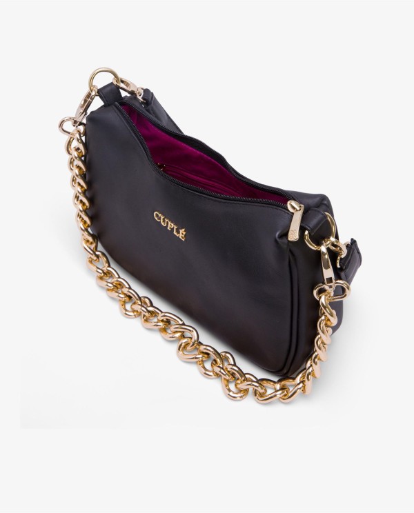 Cuplé BOLSO FATIMA NAPA NEGRO Mejor oferta
