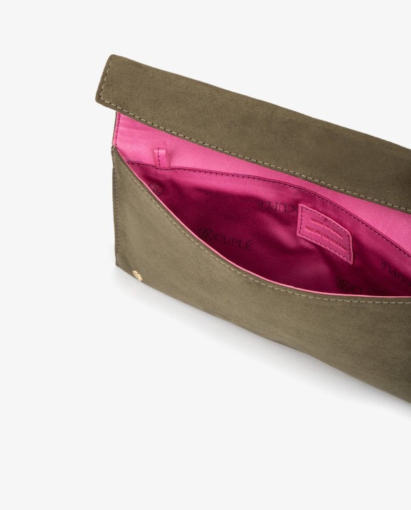 Cuplé CARTERA IMAN ULTRASUEDE KAKI Rebajas online