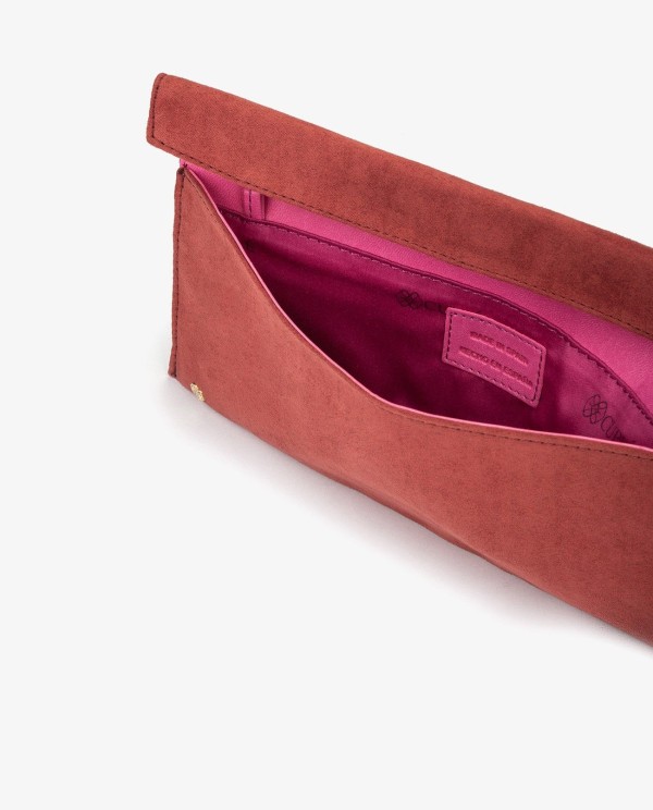 Cuplé CARTERA IMAN ULTRASUEDE TEJA Rebajas top