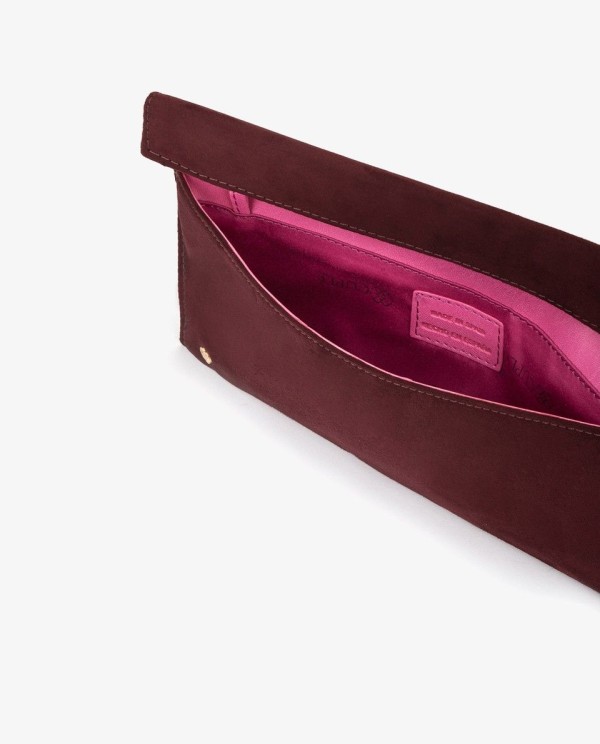 Cuplé CARTERA IMAN ULTRASUEDE BURDEOS Tienda de fábrica