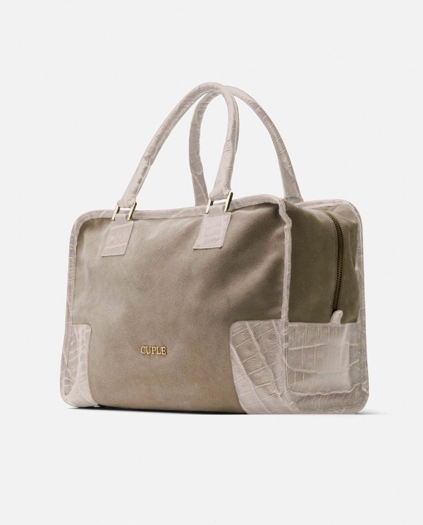 Cuplé BOLSO RECTANGULAR SERRAJE BEIG Limitado a 3 días
