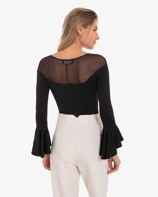 Cuplé BODY VOLANTES PUNTO NEGRO Rebajas